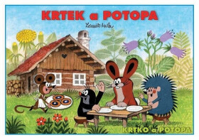 Krtek a potopa - Omalovánky A5 - Zdeněk Miler