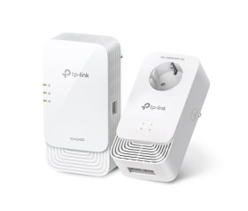 TP-Link PGW2440 KIT EasyMesh WiFi6 průchozí powerline set (G.hn2400,AX1800,2,4GHz/5GHz,3xGbE)