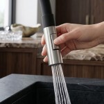 REA - Kuchyňská baterie Lago Brush Nickel REA-B9334