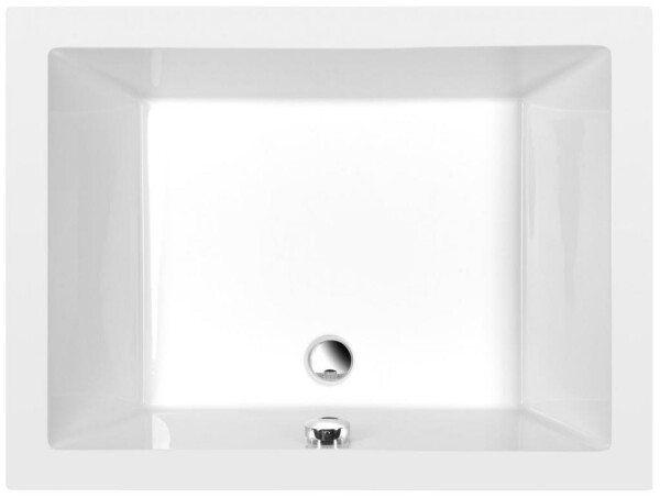 POLYSAN DEEP 100x75 hluboká sprchová vanička 100x75x26cm s podstavcem 72879