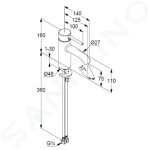 IDEAL STANDARD - ProSys Set předstěnové instalace, klozetu a sedátka Strada II, tlačítka Oleas M2, Aquablade, SoftClose, chrom ProSys80M SP99