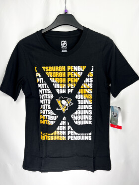 Outerstuff Dětské Tričko Pittsburgh Penguins Box Ss Ctn Tee Velikost: Dětské let)