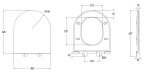 Kielle - WC sedátko, Softclose, EasyLock, Slim, bílá 30415003