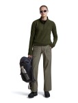 ICEBREAKER Wmns Merino 400 RealFleece Grid LS Half Zip, Dark Loden (vzorek) velikost: S