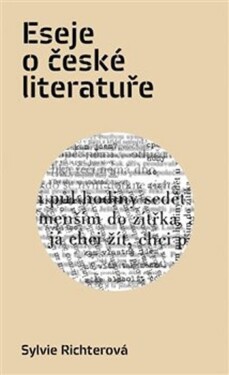 Eseje české literatuře Sylvie Richterová