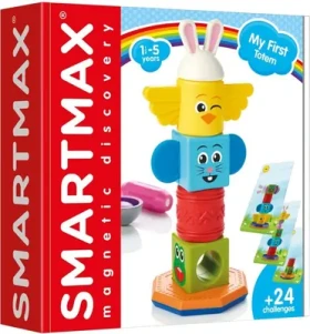SMARTMAX Magnetická stavebnice Můj první totem 8 dílků