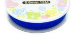 Elastomer - barevný - ∅ 0,6 mm - 15 m - 1 ks Barva: Neonově žlutá