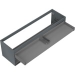 MEXEN - Box-A skříňka pro umyvadlo 160, 2 zásuvky, grafit mat 91AX0-1600-470-2-66