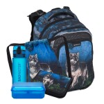 Bagmaster LUMI 24 F velký školní set pro prvňáčky – vlk