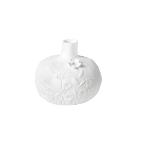 Räder Porcelánová vázička Flower Garden, bílá barva, porcelán
