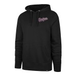 47 Brand Pánská mikina Los Angeles Dodgers MLB Wordmark Backer Burnside Hoodie Velikost: L