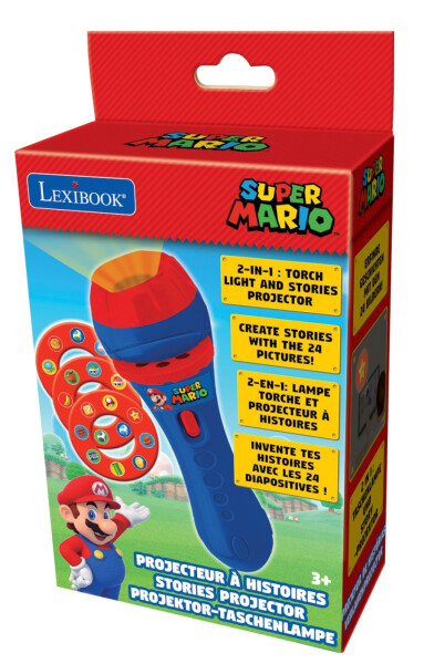 Lexibook baterka s projektorem příběhů Super Mario - Alltoys Lexibook