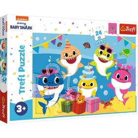 Trefl Puzzle Baby Shark - Oslava / 24 dílků MAXI