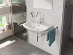 GROHE - Bau Ceramic Umyvadlo 646x468 mm, s přepadem, 1 otvor pro baterii, alpská bílá 39420000