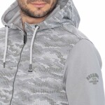 Bushman Pánská mikina Jeff, světle šedá S