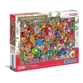 Clementoni PUZZLE Impossible: Třpytivé Vánoce