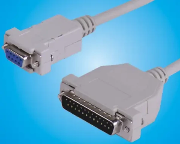 MicroConnect DB25-DB9 šedá / Sériový kabel / DB-25 / DB-9 / 1,8 m (IBM029-2)