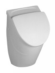 VILLEROY & BOCH - O.novo Odsávací pisoár Compact pro poklop, zadní odpad, CeramicPlus, alpská bílá 755701R1