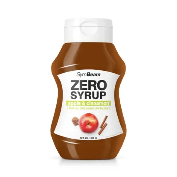 ZERO SIRUP Jablko skořice - GymBeam (350 ml) (104182-1-350ml)