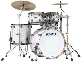 Tama Starclassic Walnut/Birch 4pcs - White Pearl/Black Nickel HW Rock