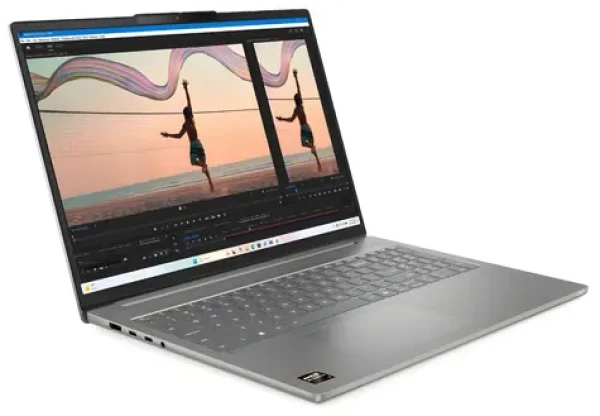 Lenovo IdeaPad Slim 5 16AKP10 šedá / Notebook / 16" 2.8K OLED 120Hz / AMD Ryzen AI 7 350 / 32GB / 1TB SSD / W11H (83HY009XCK)