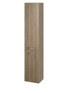 Koupelnová skříňka vysoká Cersanit LARA 30x150x25 cm ořech mat S926-008-DSM S926-008-DSM