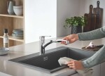 GROHE - QuickFix Start Dřezová baterie s výsuvnou sprškou, chrom 1012400000