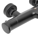 Vanová baterie SAT Dark bez sprchového setu 150 mm černá SATBSDA222C SATBSDA222C