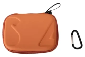 Sunnylife OA5-B893-C oranžová / Brašna pro sportovní kamery / OSMO Action 5 Pro/4/3 / PU kůže + EVA (OA5-B893-C)