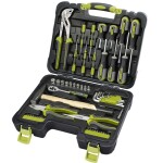 EXTOL CRAFT 6599 Sada nářadí, 57 dílů, v kufru