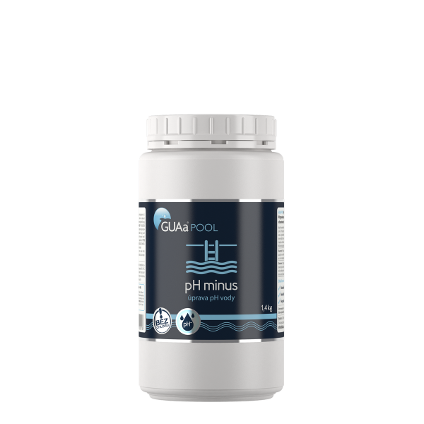 Přípravek na snížení pH vody, 1,4 kg
