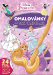 Princezny Omalovánky se samolepkami