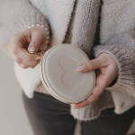 Eulenschnitt Peněženka Heart Creme, krémová barva