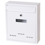 Poštovní schránka bílá, 260x90x310mm, RADIM M.