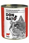 Don Gato cat konz. hovězí 850g