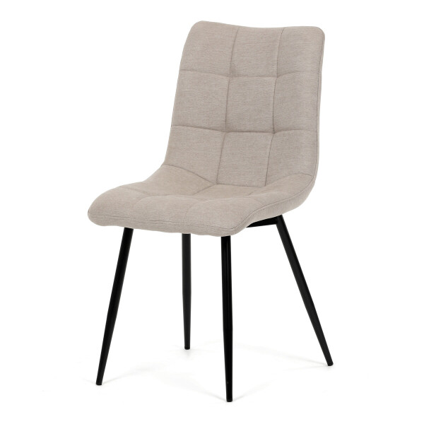 Jídelní židle, hnědá, látka, DCL-193 CAP2