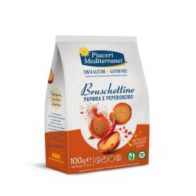 Dortisimo Bezlepkové bruschettine s paprikou a chilli Piaceri Mediterranei (100 g)