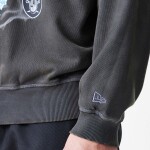 New Era Pánská mikina Las Vegas Raiders NFL Washed Oversized Crew Neck Sweater Velikost: L