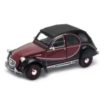 Welly Citroën 2CV 6 Charleston černá burgund