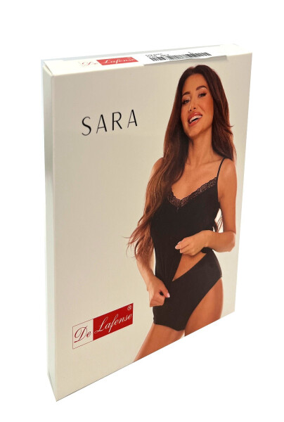 Dámské kalhotky De Lafense Sara 018 3XL-4XL bílá 3XL