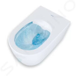 DURAVIT - ME by Starck Závěsné WC HygieneFlush pro SensoWash, Rimless, HygieneGlaze, bílá 2579592000