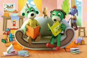 Trefl - Puzzle - Treflíci: Společné čtení