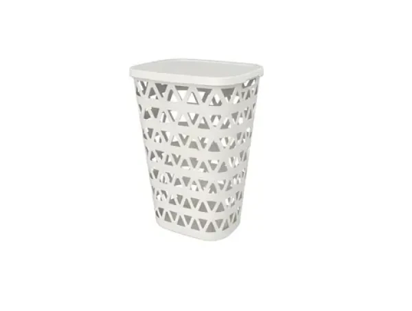 Curver Oceana krémová / Koš na prádlo s víkem / 55 l (271196)