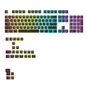 Glorious Aura V3 Keycaps 131 ks černá / Klávesy pro klávesnice GMMK / 131 kláves / ISO Layout / PBT / Doubleshot / US (GLO-KB-ACC-KC-GPBT-AURA-BLK-US)