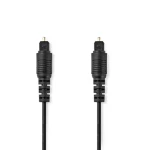 Nedis Optický audio kabel TosLink (M) - TosLink (M) 3.00 m černá (CAGL25000BK30)