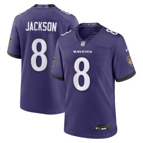 Nike Pánský dres Baltimore Ravens NFL Lamar Jackson #8 2026 Game Team Velikost: 3XL