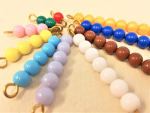 Moyo Montessori Moyo Montessori Barevné korálkové schody (1-9)