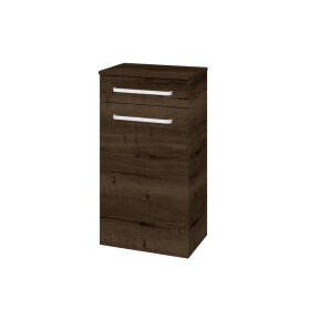 Dřevojas - Nízká skříňka DOS SNDZ 50 - D21 Tobacco / Úchytka T01 / D21 Tobacco / Pravé 279899AP