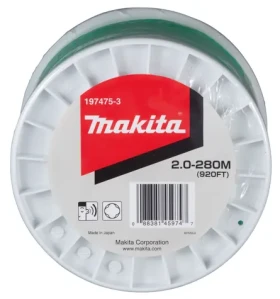 Makita 197475-3 nylonová struna 2 mm x 280 m zelená (197475-3)