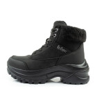 Lee Cooper dámská sportovní obuv zimní trekkingová zateplená černá dámské šněrovací boty 37